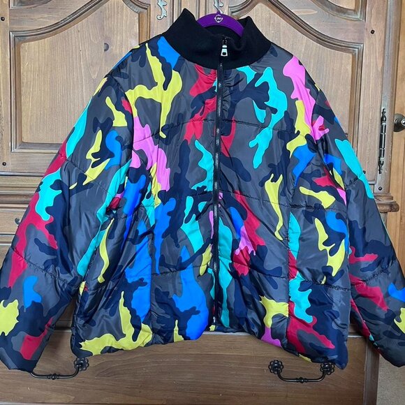 Mod X Camo Puffer Jacket - Picture 1 of 3